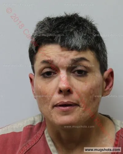 Booking photo of Stephanie Faye Davenport, Carter County, Dec 22, 2018