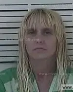Booking photo of Kristie Dawn Oliver, Carter County, Aug 10, 2013