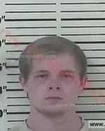 Booking photo of Donovan Hart Kimberlin, Carter County, Mar 25, 2017