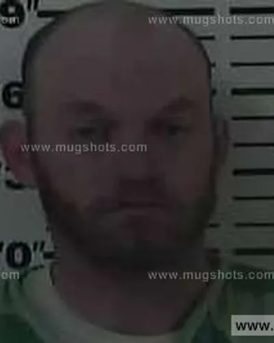 Booking photo of Aaron Paul Milhorn, Carter County, Jan 1, 2015