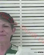 Booking photo of April Beth Greer, Carter County, Sep 16, 2016