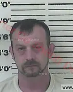 Booking photo of Thomas Ray Cox Jr., Carter County, Aug 9, 2017