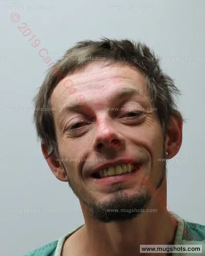 Booking photo of Johnny William Glass Jr., Carter County, Nov 16, 2019