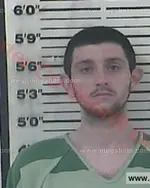 Booking photo of Dustin Ray Turbyfill, Carter County, Jun 6, 2018