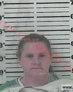 Booking photo of April Lawson Campbell, Carter County, May 24, 2018