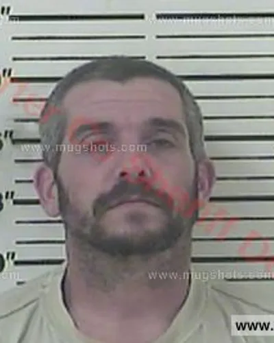 Booking photo of Adam Heath Russell, Carter County, Dec 15, 2016