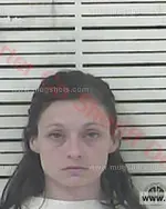 Booking photo of Ashley Strahan Leonard, Carter County, Jan 6, 2018