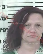 Booking photo of Sandy Marie Mitchell, Carter County, May 17, 2018