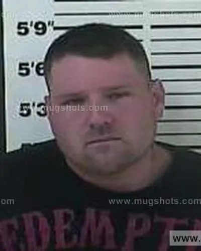 Booking photo of Thomas Roark, Carter County, Aug 4, 2013