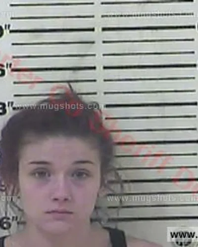 Booking photo of Sierra Lee Puckett, Carter County, Oct 16, 2015