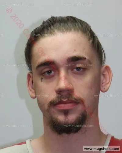 Booking photo of Brandon Rhea, Carter County, Jul 7, 2020