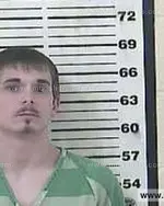 Booking photo of Dustin Elijah James, Carter County, Mar 16, 2015