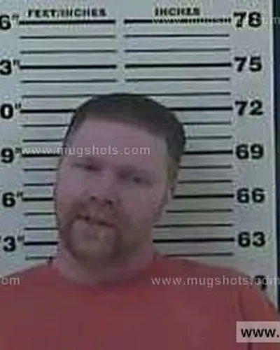 Booking photo of Vernon Shane Whitehead, Carter County, Mar 5, 2015