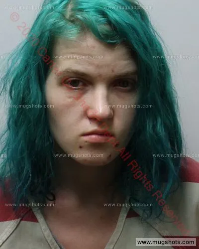 Booking photo of Breanna Walker, Carter County, Feb 19, 2020