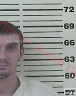 Booking photo of Kristopher Michael Collins, Carter County, Aug 20, 2017