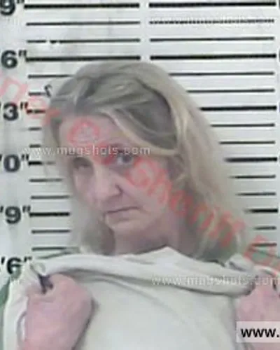 Booking photo of Peggy Boling, Carter County, May 7, 2018