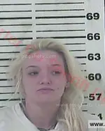 Booking photo of Myla Kay Williams, Carter County, Mar 26, 2016