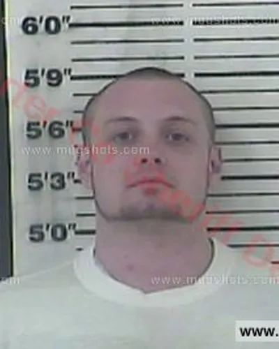 Booking photo of Caleb Edwards, Carter County, May 22, 2018