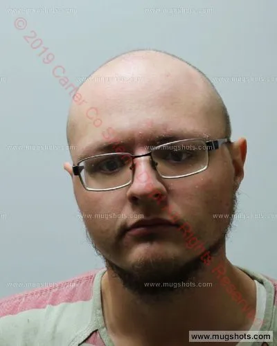 Booking photo of Daniel Lee Hansford, Carter County, Dec 14, 2019