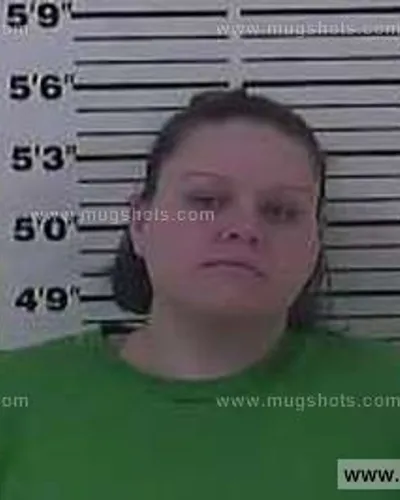 Booking photo of Megean Roark, Carter County, Jan 21, 2014