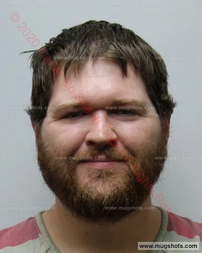 Booking photo of Adam Shepard, Carter County, Jun 21, 2020