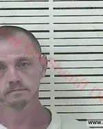 Booking photo of Harold Brian Russell, Carter County, Aug 23, 2017