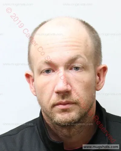 Booking photo of Stephen Vargo, Carter County, Mar 7, 2019