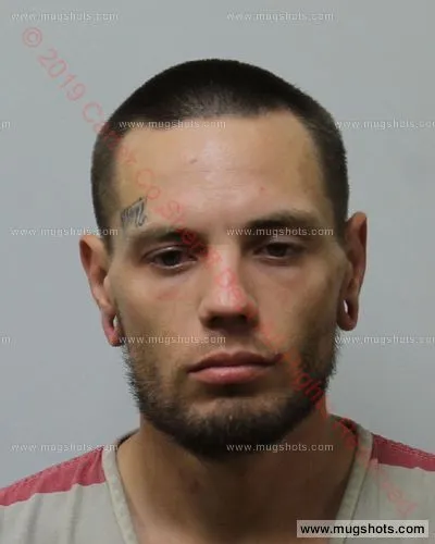 Booking photo of William Jessie Cowden, Carter County, May 28, 2019