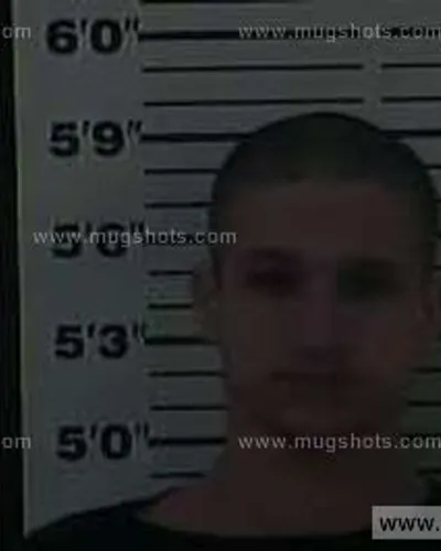 Booking photo of Dustin Otto Bishop, Carter County, Mar 3, 2014