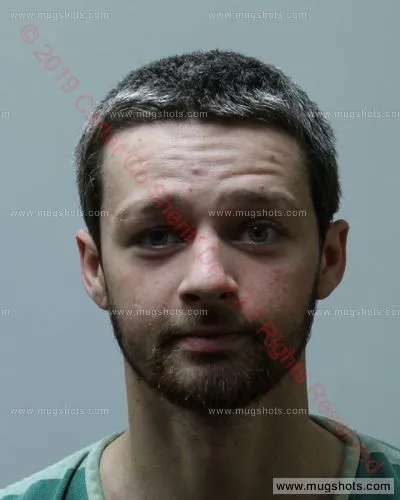 Booking photo of Austin Michael Hughes, Carter County, Apr 17, 2019