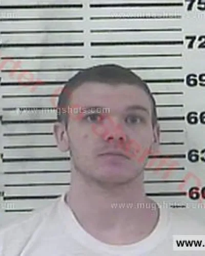 Booking photo of Cody Ray Mashburn, Carter County, May 19, 2018