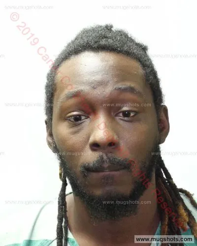 Booking photo of Sherad Lionel Mizell, Carter County, Nov 16, 2019