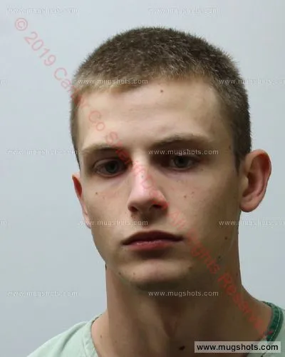 Booking photo of Justice Pinney, Carter County, Dec 31, 2019