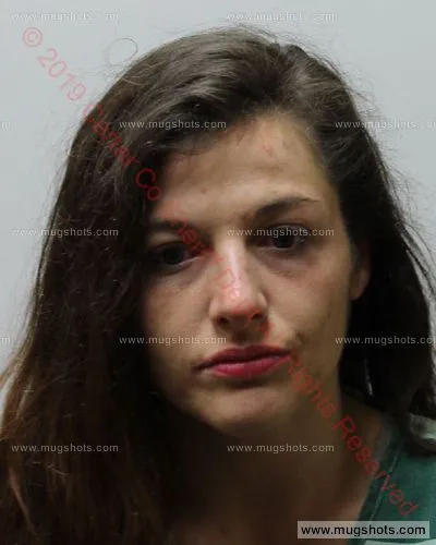Booking photo of Piper Olivia Webster, Carter County, Dec 2, 2019