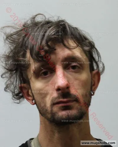 Booking photo of Justin Michael Trivette, Carter County, Feb 23, 2019