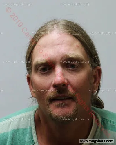 Booking photo of Ryan Charles Gray, Carter County, May 11, 2019