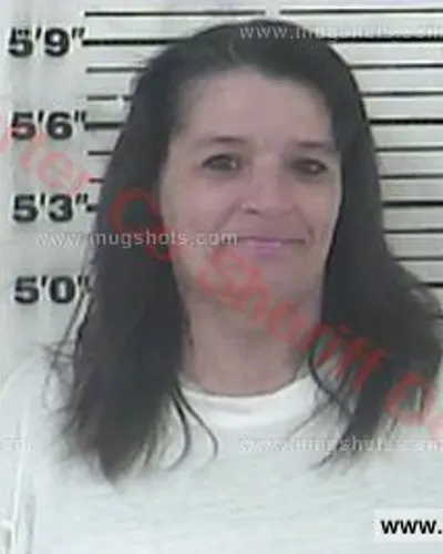 Booking photo of Angela Perry, Carter County, Apr 15, 2018