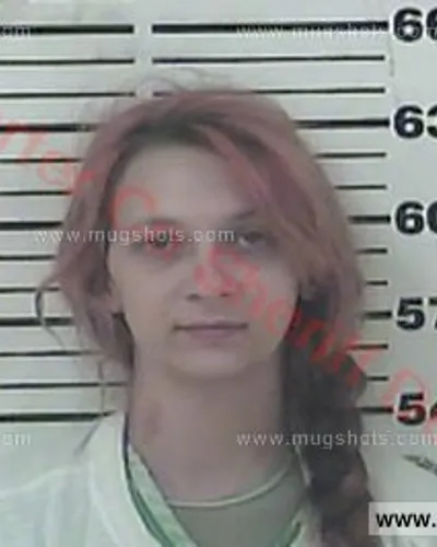 Booking photo of Ashley Leeann Miller, Carter County, Nov 29, 2017