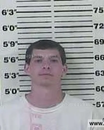 Booking photo of Kyle Terry Huffaker, Carter County, May 17, 2015