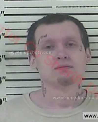 Booking photo of DUSTIN J GARLAND, Carter County, Mar 29, 2017