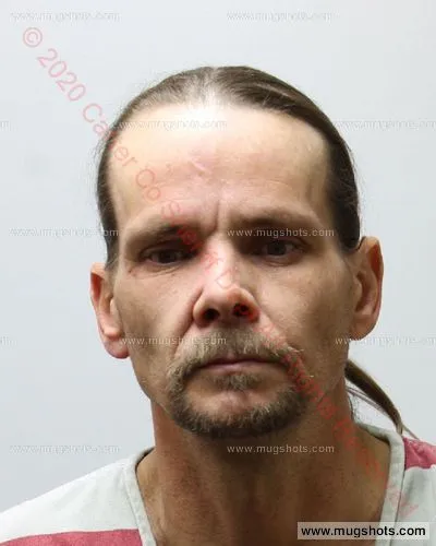 Booking photo of Randall Clifford Roper, Carter County, Jan 18, 2020