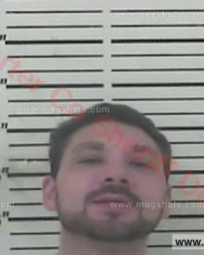 Booking photo of Justin Lee Swiney, Carter County, Dec 3, 2017