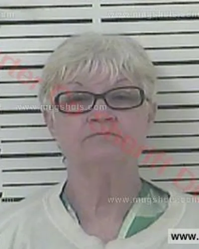 Booking photo of Betty Simerly, Carter County, May 8, 2016
