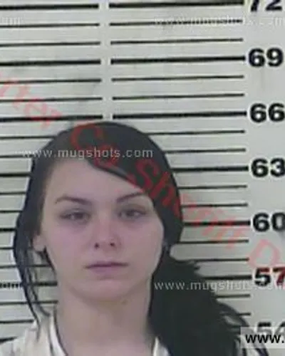 Booking photo of Megan Eller, Carter County, Jan 17, 2016