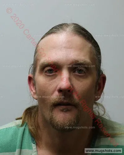 Booking photo of Ryan Gray, Carter County, Mar 7, 2020