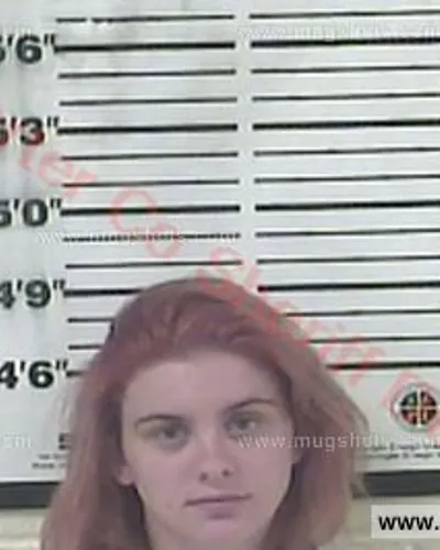 Booking photo of Alexandria Nelson, Carter County, May 8, 2018