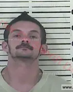 Booking photo of Dustin Albert Nickles, Carter County, Sep 3, 2017