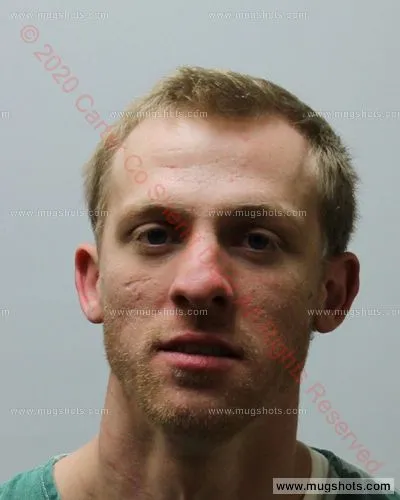 Booking photo of Michael Dylan Sheets, Carter County, Jan 18, 2020