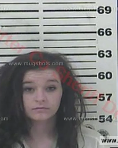 Booking photo of Morgan Ashley Stough, Carter County, Nov 23, 2017