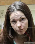 Booking photo of Megan Marie Kay Chorvas, Carter County, Oct 22, 2019